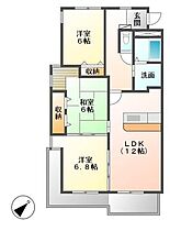 アヴニール・パレ 201 ｜ 三重県名張市希央台２番町（賃貸マンション3LDK・2階・74.68㎡） その2