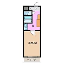 センエイハイツ C棟 203 ｜ 三重県名張市東町（賃貸マンション1K・2階・22.95㎡） その2