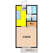 ハイツグレイス 104 ｜ 三重県名張市栄町（賃貸アパート1K・1階・27.08㎡） その2