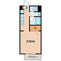 エクセルハイムB 205 ｜ 三重県名張市瀬古口（賃貸アパート1K・2階・28.41㎡） その2