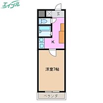 センエイハイツ C棟 307 ｜ 三重県名張市東町（賃貸マンション1K・3階・22.95㎡） その2