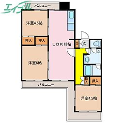 🉐敷金礼金0円！🉐グランドヒルズ桔梗が丘2号棟