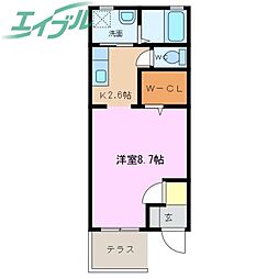 ハイツ富久家II 1階