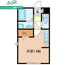 ソシア ヴィルヌーヴ A 2階