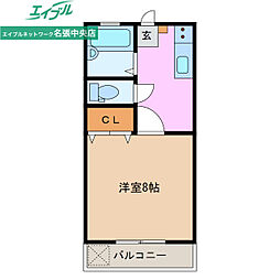 ルーラルハイツIWATA 2階/-