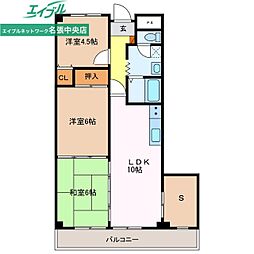 アップライト西原マンション 6階/-