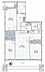 間取り：専有面積：８２．５３ｍ２　バルコニー面積：１６．４ｍ２　９階南東向き住戸　専用ポーチ付き　２面バルコニー　新規リノベーション済み