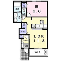 アクティブ・ウィングV 102 ｜ 茨城県筑西市布川1290番地8（賃貸アパート1LDK・1階・42.80㎡） その2