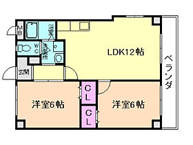 紅葉マンション  ｜ 大阪府箕面市百楽荘4丁目（賃貸マンション2LDK・3階・52.00㎡） その2