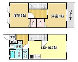 阪急箕面線 牧落駅 徒歩6分