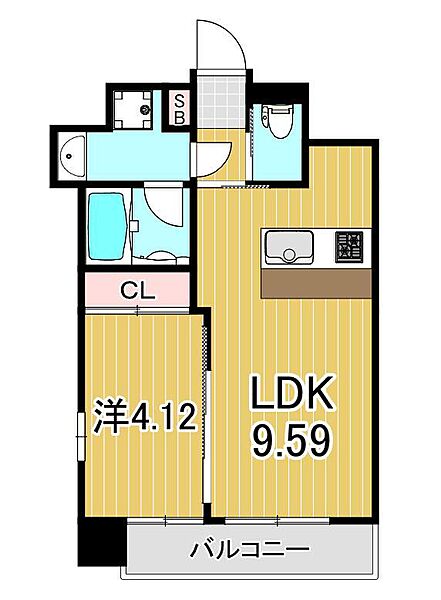 プレジオ亀有 701｜東京都葛飾区青戸8丁目(賃貸マンション1LDK・7階・34.30㎡)の写真 その2