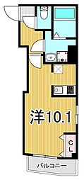 AileAYASE 1Kの間取図画像