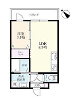 御船山ハイツ 103 ｜ 佐賀県武雄市武雄町大字武雄（賃貸マンション1LDK・1階・28.43㎡） その2