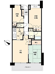 間取図画像 3LDK