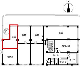 サンハイム中津 ワンルームの間取図画像