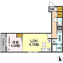 オペラハウス千代田 101 ｜ 群馬県前橋市千代田町4丁目（賃貸アパート1LDK・1階・39.81㎡） その2