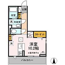 ヴィラ　アルカディア 101 ｜ 群馬県前橋市文京町1丁目（賃貸アパート1R・1階・30.36㎡） その2