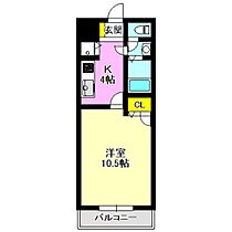 ＣＯＣＯハウス前橋 603 ｜ 群馬県前橋市城東町1丁目（賃貸マンション1K・6階・32.34㎡） その2