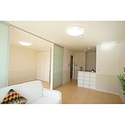 ベル　クレスト 201 2階2LDKのリビング/ダイニング