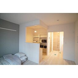 アナベルII 101 1階ワンルームのリビング/ダイニング