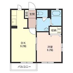 ドゥレイヴ 2階/201