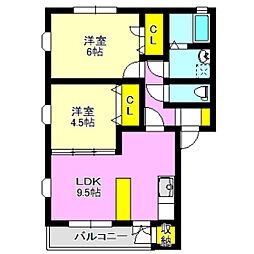 プレリーサン 2階