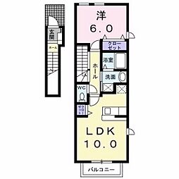 フェリーチェI 2階