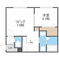 MajesticLife札幌桑園1階5.9万円