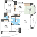 ライオンズヒルズ平岸壱番館1階13.5万円