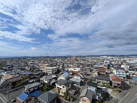 11階のお部屋のため見晴らしがいいです