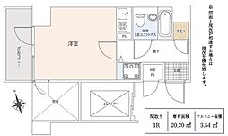 間取図画像 ワンルーム