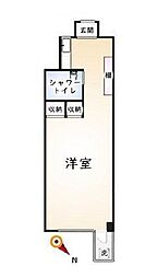 間取図画像 ワンルーム