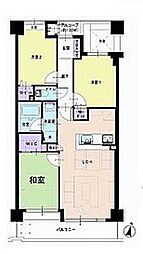 グランベル西新井 3LDKの間取図画像