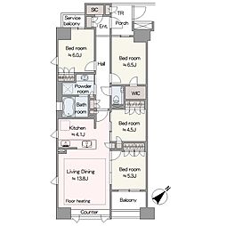 間取図画像 4LDK