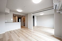 リーベスト国立 3LDKのリビング/ダイニング