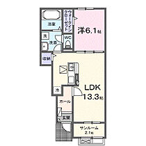 グランコート　ヌクイ 105 ｜ 京都府南丹市園部町横田7号178（賃貸アパート1LDK・1階・50.05㎡） その2