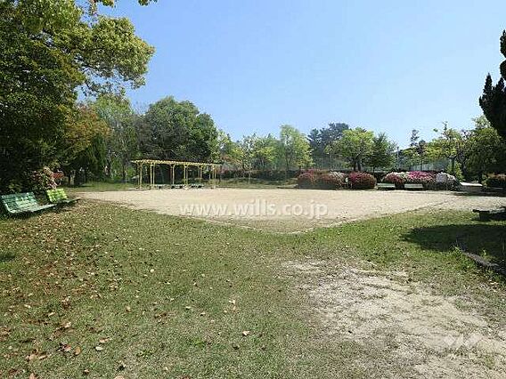 茶屋ヶ坂公園の...