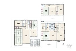 名古屋市千種区霞ケ丘2丁目 一戸建て 10LDKの間取り