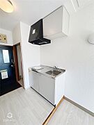 一口コンロ付きのキッチン◎