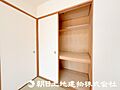 各お部屋に収納...