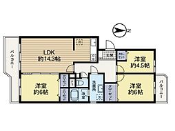間取図画像 3LDK