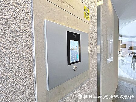 オートロック付き!防犯性も兼ね備えた建物です。