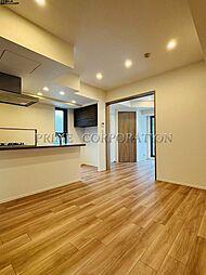 JR山手線 目黒駅 徒歩8分の賃貸マンション 2階1LDKのリビング/ダイニング