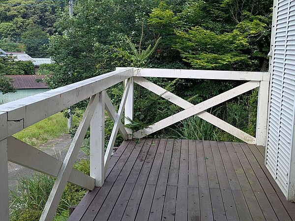 バルコニーを拡大表示