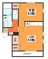 アネックスＫII 201 ｜ 東京都昭島市玉川町３丁目（賃貸アパート1LDK・2階・40.58㎡） その2