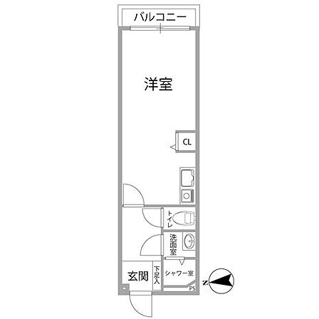 ワンルーム事務所向けです。