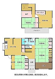 中津市大字一ツ松土地建物 5SDKの間取り