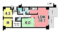 間取図画像 3SLDK