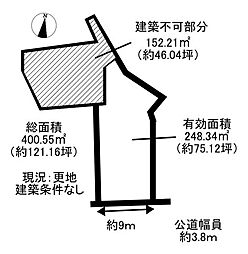森岡町7丁目　売土地の土地画像
