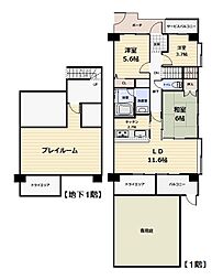 シュペルノーヴァ相模原壱番館 4LDKの間取図画像